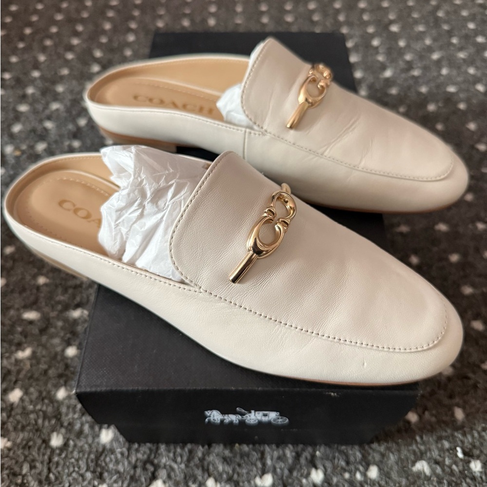 EUC Coach Sienna Leather Slide size 5.5